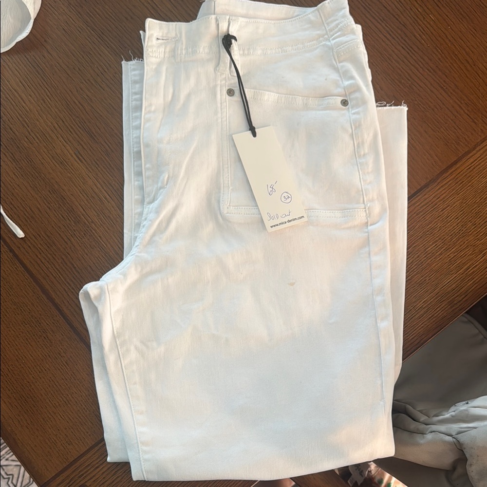 White Flare & Wide Leg Jeans